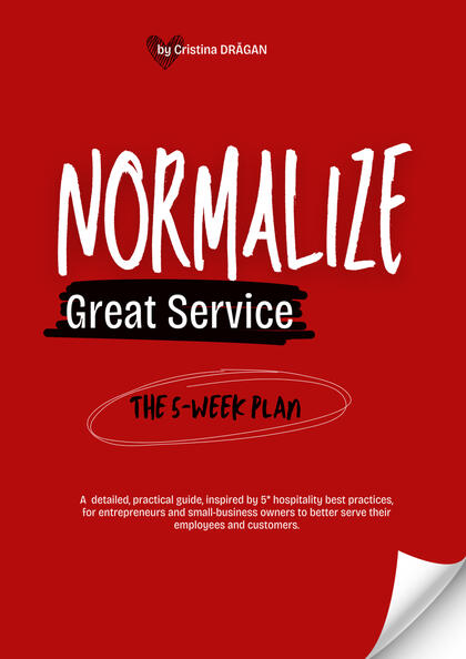 eBook | Cristina DRĂGAN | Hospitality Consultant | HR & Service Behaviors